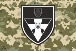 Флаг 59 ОМПБр (отдельная мотопехотная бригада) ВСУ. Вариант-18 Флаг 59 ОМПБр (отдельная мотопехотная бригада) ВСУ. Вариант-18