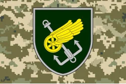 Прапор 194 ПМБр (понтонно-мостова бригада) ЗСУ. Варіант-05 Прапор 194 ПМБр (понтонно-мостова бригада) ЗСУ. Варіант-05