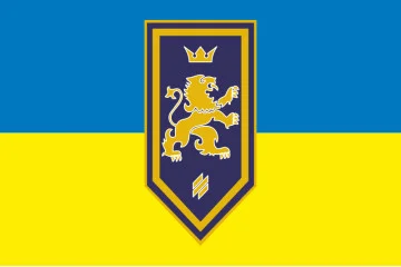 Прапор Галицького взводу 1 ШР 2 ШБ 3 ОШБр ЗСУ. Варіант-01 Прапор Галицького взводу 1 ШР 2 ШБ 3 ОШБр ЗСУ. Варіант-01