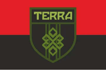 Прапор Розвідувального загону «Terra» 3 ОШБр ЗСУ. Варіант-03 Прапор Розвідувального загону «Terra» 3 ОШБр ЗСУ. Варіант-03