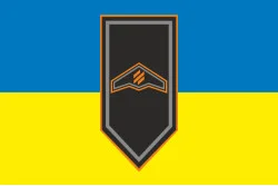 Прапор Розвідувального загону «Крила» 3 ОШБр ЗСУ. Варіант-01 Прапор Розвідувального загону «Крила» 3 ОШБр ЗСУ. Варіант-01