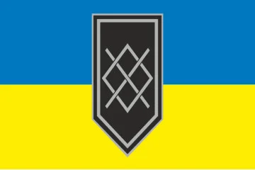 Прапор Роти снайперів 3 ОШБр ЗСУ. Варіант-01