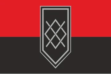 Прапор Роти снайперів 3 ОШБр ЗСУ. Варіант-03