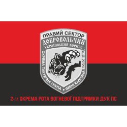 Прапор 2 окремої роти вогневої підтримки ДУК ПС. Варіант-04