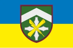 Прапор Головного управління соціальної підтримки Міністерства оборони України. Варіант-01