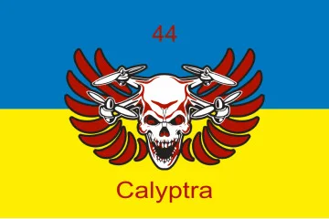 Флаг 44 ОМБр (отдельная механизированная бригада) ВСУ, Calyptra. Вариант-02 Флаг 44 ОМБр (отдельная механизированная бригада) ВСУ, Calyptra. Вариант-02