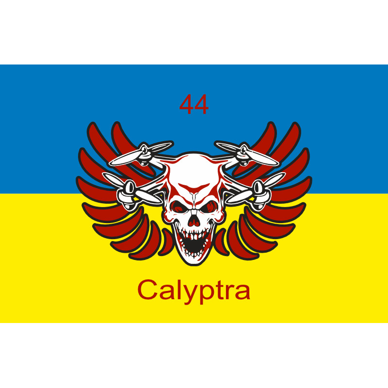 Флаг 44 ОМБр (отдельная механизированная бригада) ВСУ, Calyptra. Вариант-02 Флаг 44 ОМБр (отдельная механизированная бригада) ВСУ, Calyptra. Вариант-02