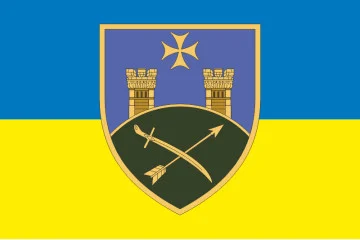 Флаг 9 АК (армейский корпус) ВСУ. Вариант-01