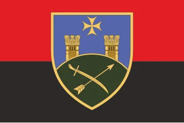 Флаг 9 АК (армейский корпус) ВСУ. Вариант-03