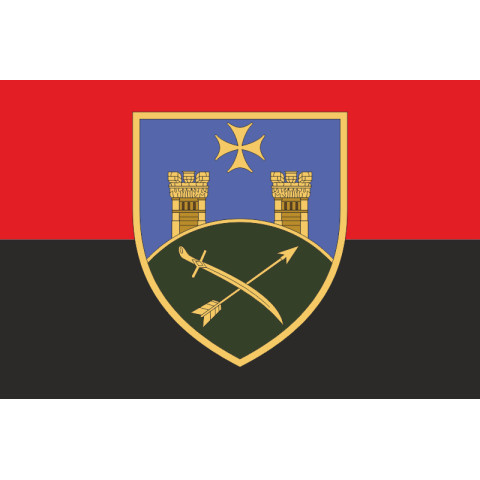 Прапор 9 АК (армійський корпус) ЗСУ. Варіант-03