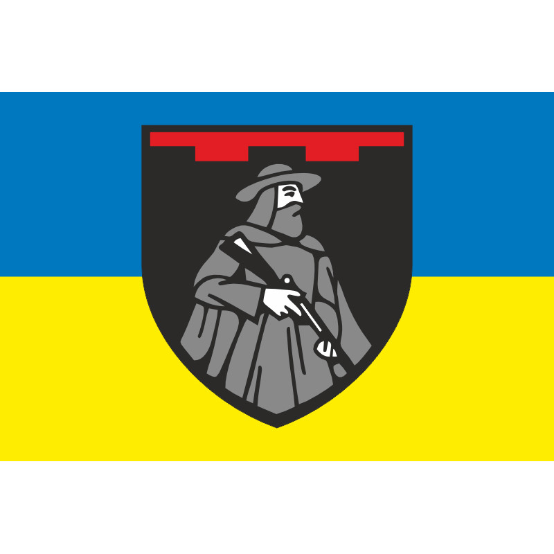 Прапор 65 ОБТрО (окремий батальйон Територіальної оборони) ЗСУ. Варіант-06 Прапор 65 ОБТрО (окремий батальйон Територіальної оборони) ЗСУ. Варіант-06