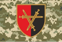 Прапор 32 ОМБр (окрема механізована бригада) ЗСУ. Варіант-15