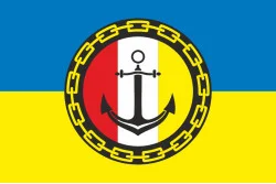 Прапор 28 ДнДС ( дивізіон допоміжних суден) ВМС України. Варіант-02