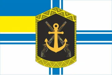 Флаг 203 ЦПСС (центр подготовки сержантского состава) ВМС Украины. Вариант-04