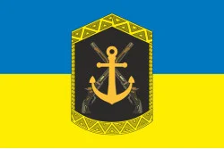 Флаг 203 ЦПСС (центр подготовки сержантского состава) ВМС Украины. Вариант-05