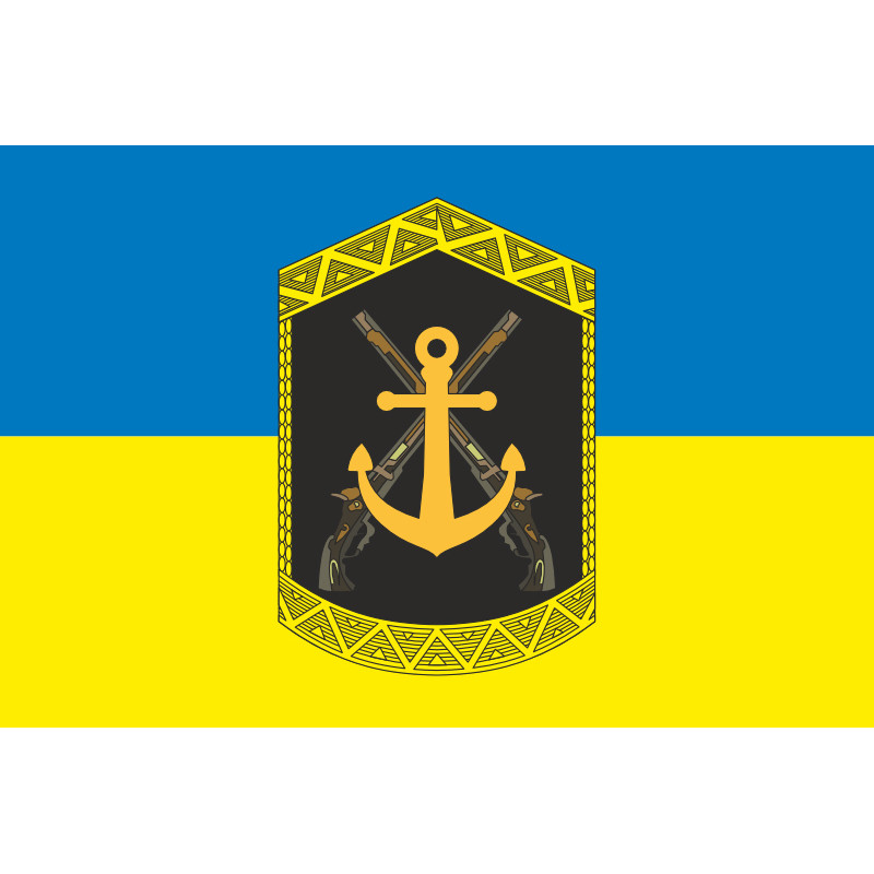 Флаг 203 ЦПСС (центр подготовки сержантского состава) ВМС Украины. Вариант-05 Флаг 203 ЦПСС (центр подготовки сержантского состава) ВМС Украины. Вариант-05