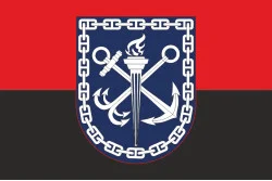 Флаг Института Военно-морских сил НУ «ОМА». Вариант-03 Флаг Института Военно-морских сил НУ «ОМА». Вариант-03