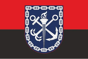 Флаг Института Военно-морских сил НУ «ОМА». Вариант-03