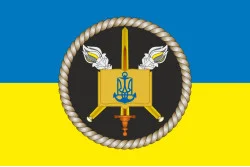 Прапор Військово-морського ліцею імені віце-адмірала Володимира Безкоровайного. Варіант-02