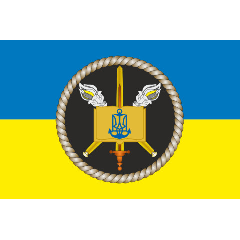 Прапор Військово-морського ліцею імені віце-адмірала Володимира Безкоровайного. Варіант-02