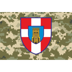 Прапор 100 ОМБр (окрема механізована бригада) ЗСУ. Варіант-08 Прапор 100 ОМБр (окрема механізована бригада) ЗСУ. Варіант-08