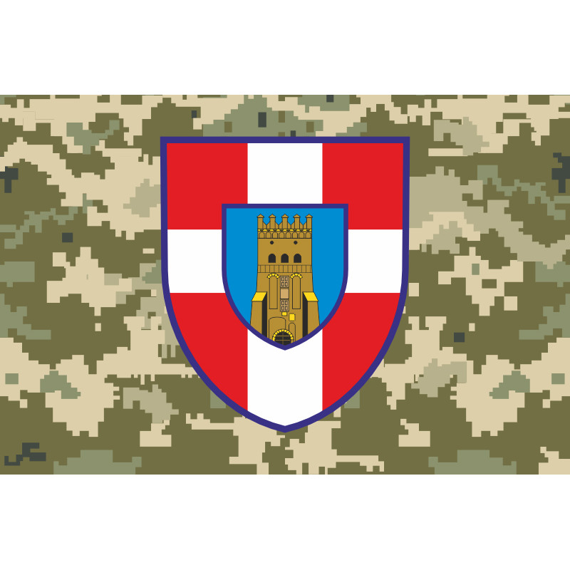 Флаг 100 ОМБр (отдельная механизированная бригада) ВСУ. Вариант-08 Флаг 100 ОМБр (отдельная механизированная бригада) ВСУ. Вариант-08