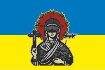 Флаг 18 ОБМП (отдельный батальон морской пехоты) ВМС Украины, FPV подразделение. Вариант-06 Флаг 18 ОБМП (отдельный батальон морской пехоты) ВМС Украины, FPV подразделение. Вариант-06