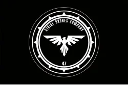 Прапор Роти ударних дронів «STRIKE DRONES COMPANY» 47 ОМБр ЗСУ. Варіант-07 Прапор Роти ударних дронів «STRIKE DRONES COMPANY» 47 ОМБр ЗСУ. Варіант-07