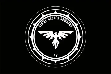 Прапор Роти ударних дронів «STRIKE DRONES COMPANY» 47 ОМБр ЗСУ. Варіант-07 Прапор Роти ударних дронів «STRIKE DRONES COMPANY» 47 ОМБр ЗСУ. Варіант-07