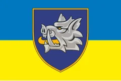 Флаг 153 ОМБр (отдельная механизированная бригада) ВСУ. Вариант-07