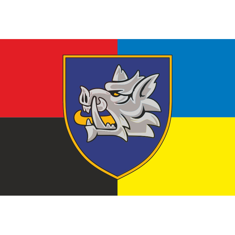 Прапор 153 ОМБр (окрема механізована бригада) ЗСУ. Варіант-11 Прапор 153 ОМБр (окрема механізована бригада) ЗСУ. Варіант-11