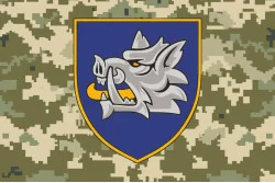 Прапор 153 ОМБр (окрема механізована бригада) ЗСУ. Варіант-12 Прапор 153 ОМБр (окрема механізована бригада) ЗСУ. Варіант-12
