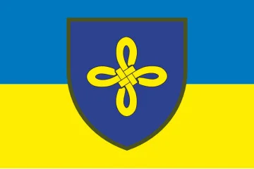 Флаг 159 ОПБр (отдельная пехотная бригада) ВСУ. Вариант-01