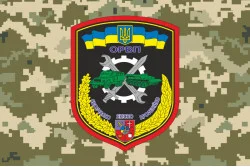 Прапор 146 ОРВП (окремий ремонтно-відновлювальний полк) ЗСУ. Варіант-06 Прапор 146 ОРВП (окремий ремонтно-відновлювальний полк) ЗСУ. Варіант-06