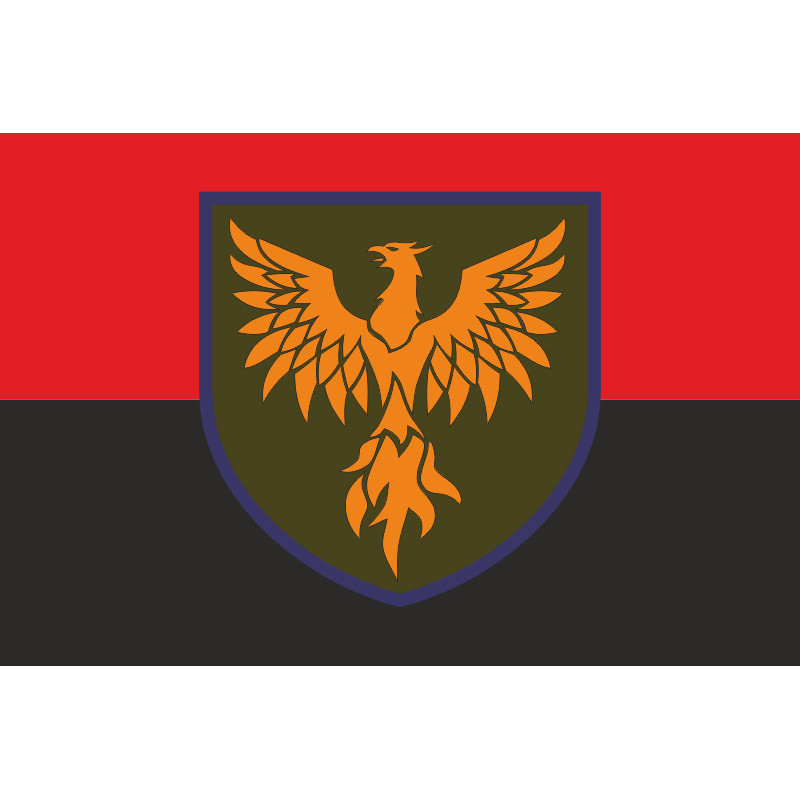 Флаг 146 ОРВП (отдельный ремонтно-восстановительный полк) ВСУ. Вариант-09 Флаг 146 ОРВП (отдельный ремонтно-восстановительный полк) ВСУ. Вариант-09