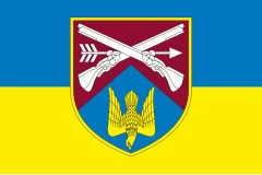 Флаг 421 ОСБ (отдельный стрелковый батальон) ВСУ. Вариант-01