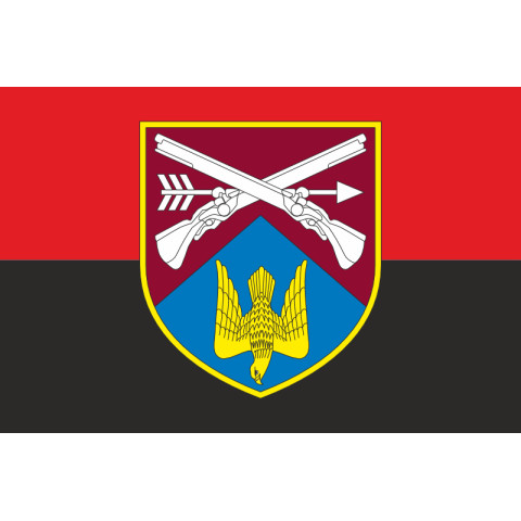 Флаг 421 ОСБ (отдельный стрелковый батальон) ВСУ. Вариант-03