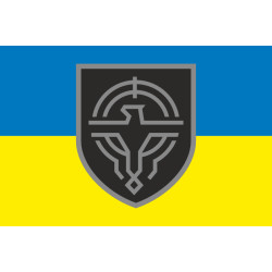 Флаг СБС (Силы беспилотных систем) ВСУ. Вариант-07