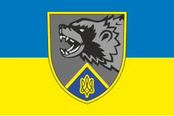 Прапор 2 механізованого батальйону ЗСУ «Росомахи» 67 ОМБр ДУК. Варіант-01