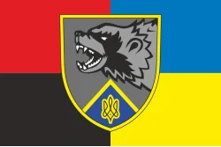 Прапор 2 механізованого батальйону ЗСУ «Росомахи» 67 ОМБр ДУК. Варіант-05