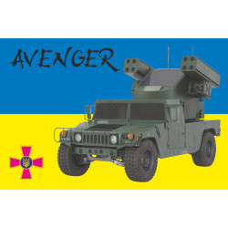 Прапор ЗРК «Avenger». Варіант-01
