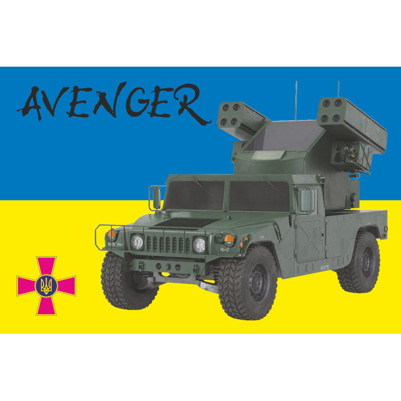 Прапор ЗРК «Avenger». Варіант-01 Прапор ЗРК «Avenger». Варіант-01
