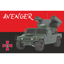 Прапор ЗРК «Avenger». Варіант-02