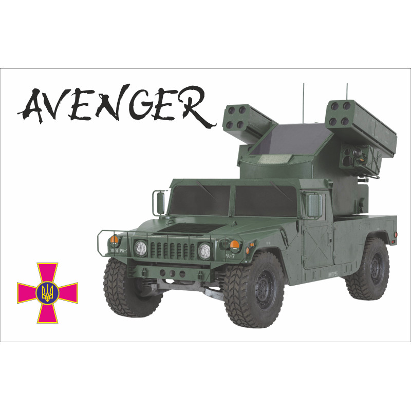 Прапор ЗРК «Avenger». Варіант-03 Прапор ЗРК «Avenger». Варіант-03
