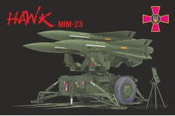 Прапор ЗРК «MIM-23 Hawk». Варіант-04 Прапор ЗРК «MIM-23 Hawk». Варіант-04