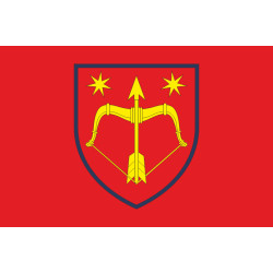 Флаг 225 ЗРП (зенитно-ракетный полк) ВСУ. Вариант-03 Флаг 225 ЗРП (зенитно-ракетный полк) ВСУ. Вариант-03