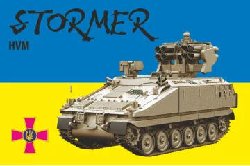 Флаг ЗРК «Stormer HVM». Вариант-01 Флаг ЗРК «Stormer HVM». Вариант-01