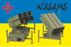 Флаг ЗРК «NASAMS». Вариант-01 Флаг ЗРК «NASAMS». Вариант-01