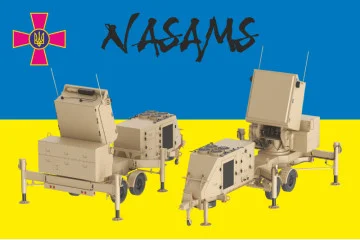 Флаг ЗРК «NASAMS». Вариант-05 Флаг ЗРК «NASAMS». Вариант-05