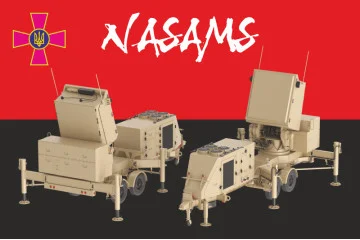 Флаг ЗРК «NASAMS». Вариант-06 Флаг ЗРК «NASAMS». Вариант-06